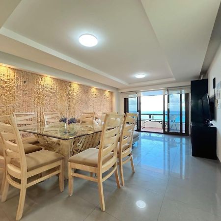 קנקון Amazing Beachfront Apartment מראה חיצוני תמונה